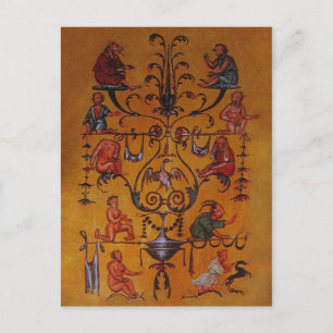 Verrückte Leute ~ Postkarte