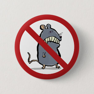 verrückte Maus: Verboten! Button