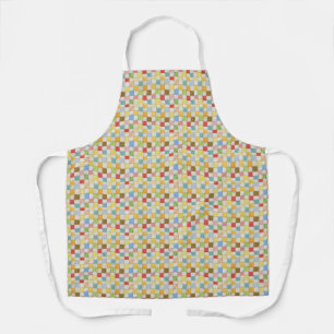 VERRÜCKTE PATCHWORKDEcke Ganzkörper-Print-Schürze Schürze