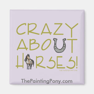 Verrückte Pferde Magnet