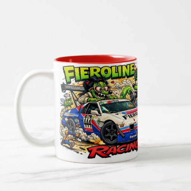 Verrückte Ratte Tasse (Links)