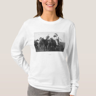 Verrückte Schlange, die seine Krieger zusammenbaut T-Shirt