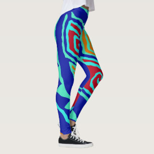 "Verrückte Spaß Aerobic-Kurs Leggings" Leggings