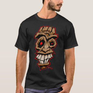 Verrückte Tiki Maske T-Shirt