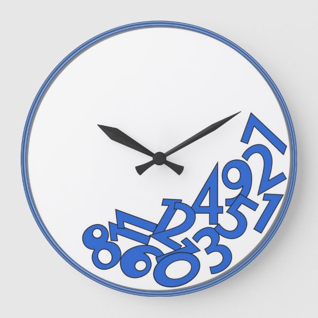 Verrückte Uhr (Vorderseite)