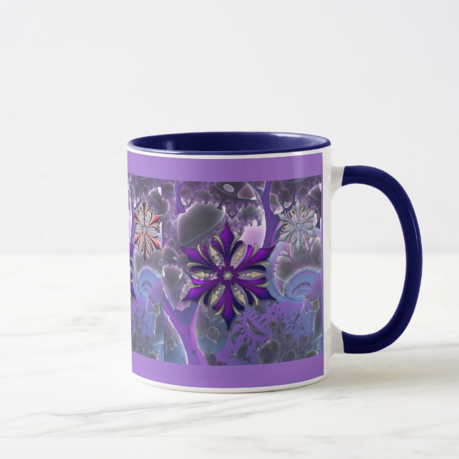 Verrückte wilde lila tasse (Rechts)
