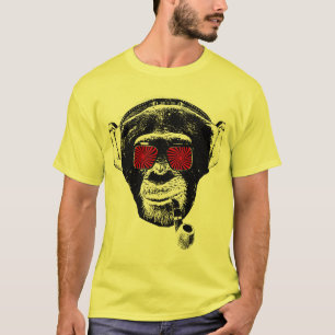 Verrückter Affe T-Shirt