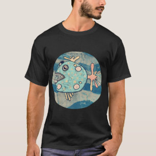Verrückter Fisch T-Shirt