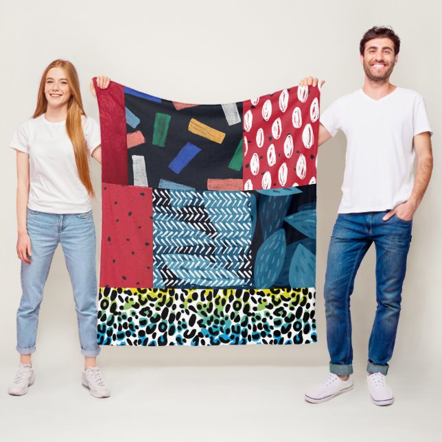 verrückter Freitag Fleecedecke (Beispiel)