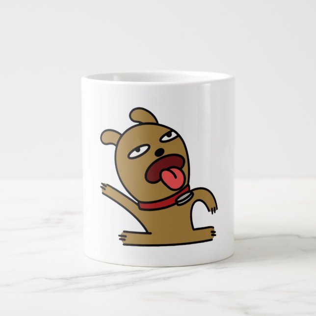 Verrückter Frodo Jumbo-Tasse (Vorderseite)