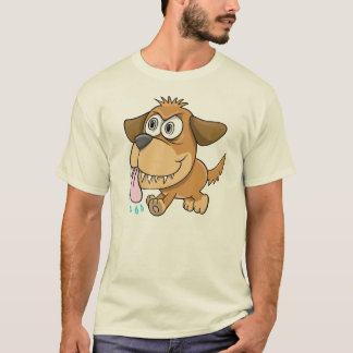 Verrückter geisteskranker Welpen-HundeT - Shirt