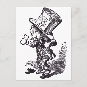 Verrückter Hatter 2 Postkarte