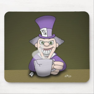 Verrückter-Hatter-Mauspad Mousepad