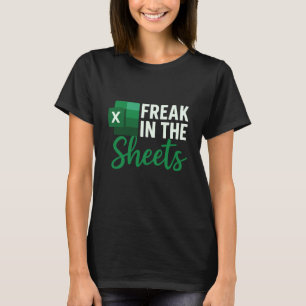 Verrückter in den Blättern, lustige Tabelle für Bu T-Shirt