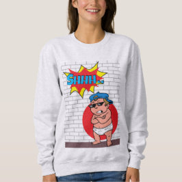 verrückter Junge Sweatshirt