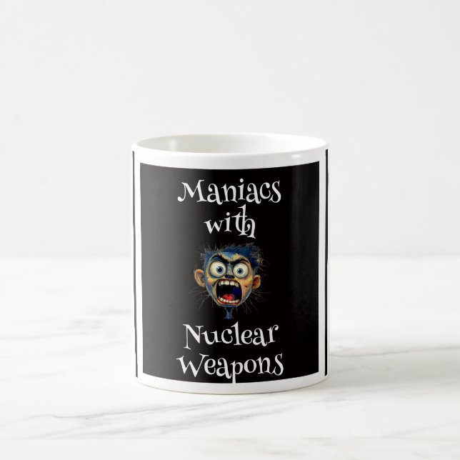 Verrückter Kaffeebecher Kaffeetasse (Mittel)