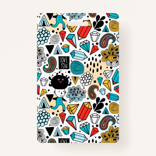 verrückter Kopf Ausweis (Vorderseite)