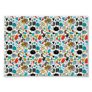 verrückter Kopf Fotodruck