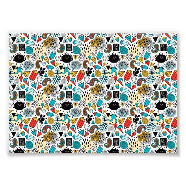 verrückter Kopf Fotodruck (Vorne)