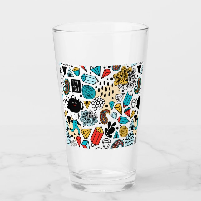 verrückter Kopf Glas (Vorderseite)