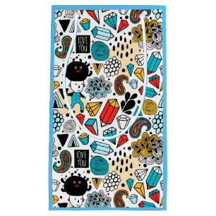 verrückter Kopf Kleine Geschenktüte