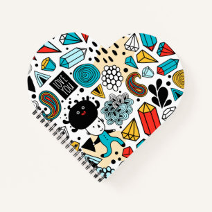 verrückter Kopf Notizbuch