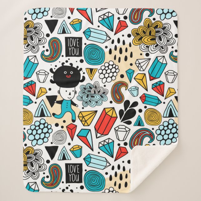 verrückter Kopf Sherpadecke (Vorderseite)