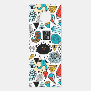 verrückter Kopf Türanhänger