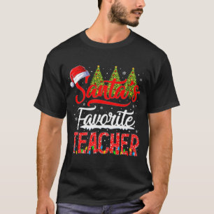 Verrückter Lehrer Weihnachten Schule T-Shirt