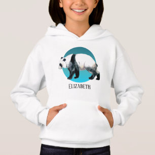 verrückter Panda-Name Hoodie