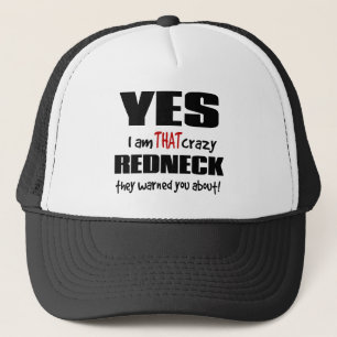 Verrückter Redneck Truckerkappe