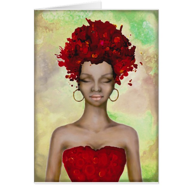 Verrückter roter Haar-Morgen (Vorne)