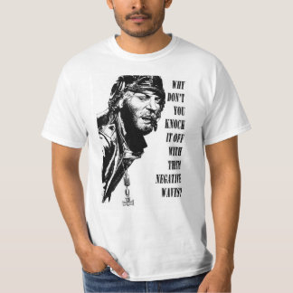 Verrückter sagt (Schwarzes u. Weiß) T-Shirt