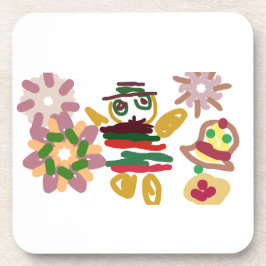 Verrückter Tanz Lebkuchen   Getränkeuntersetzer