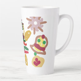 Verrückter Tanz Lebkuchen   Milchtasse