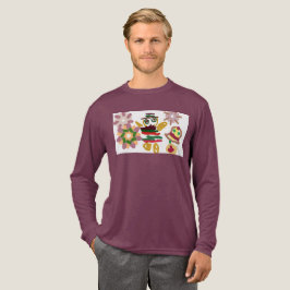 Verrückter Tanz Lebkuchen   Tri-Blend Shirt