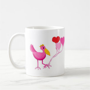 Verrückter Vogel Kaffeetasse