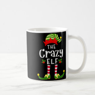 Verrückter Weihnachtself passendes Pyjama X-mas-Pa Kaffeetasse