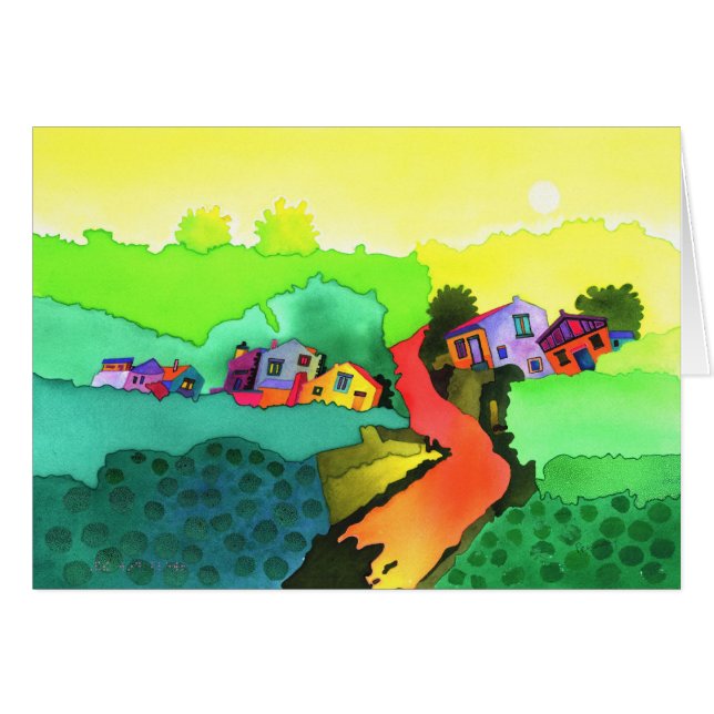 Verrücktes Dorf (Vorderseite (Horizontal))