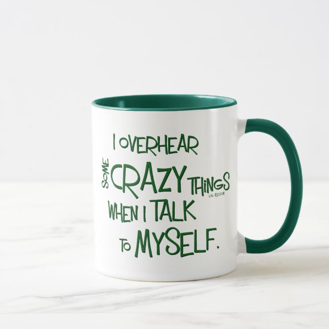 Verrücktes Gespräch Tasse (Rechts)