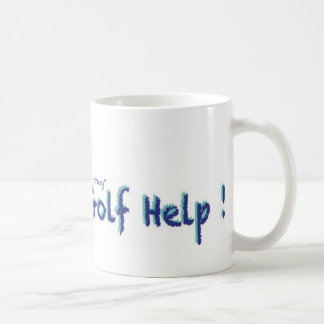 Verrücktes Golf Help.com besitzen Drehung auf Mode Tasse