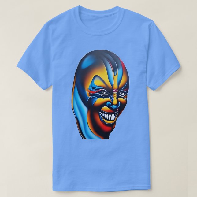 verrücktes Lächeln T-Shirt (Design vorne)