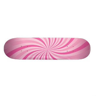 Verrücktes rosa Skate-Brett Skateboard