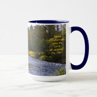 Vers der Fall-Landschafts-Tassen-w/Scripture Tasse