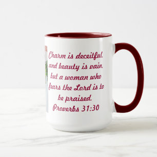 Vers des Mutter-und Tochter-Mittagessen-w/Bible Tasse