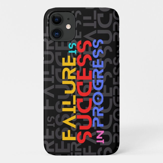 Versagen ist Erfolg bei Motivierend Zitaten. Case-Mate iPhone Hülle (Rückseite)
