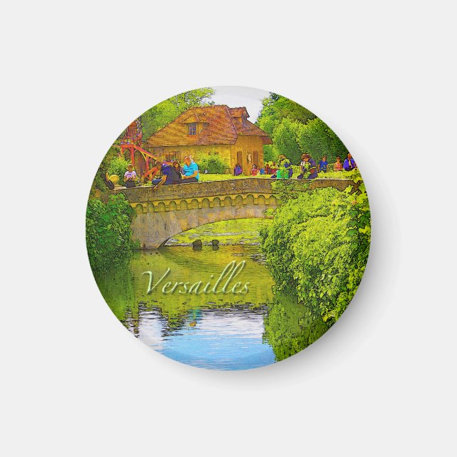 Versailles Gardens Magnet (Vorne)