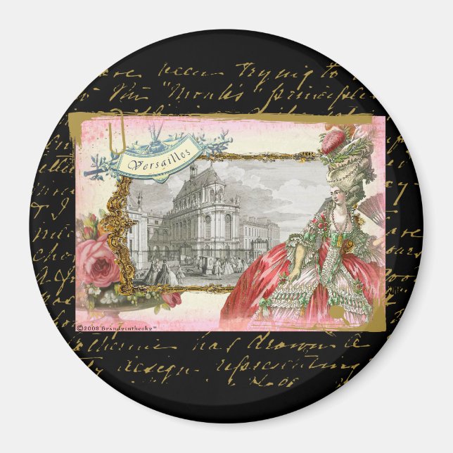 Versailles Marie Antoinette Magnet (Vorne)