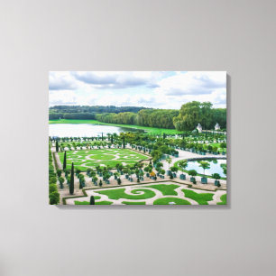 Versailles Palace Gardens Blick Leinwand