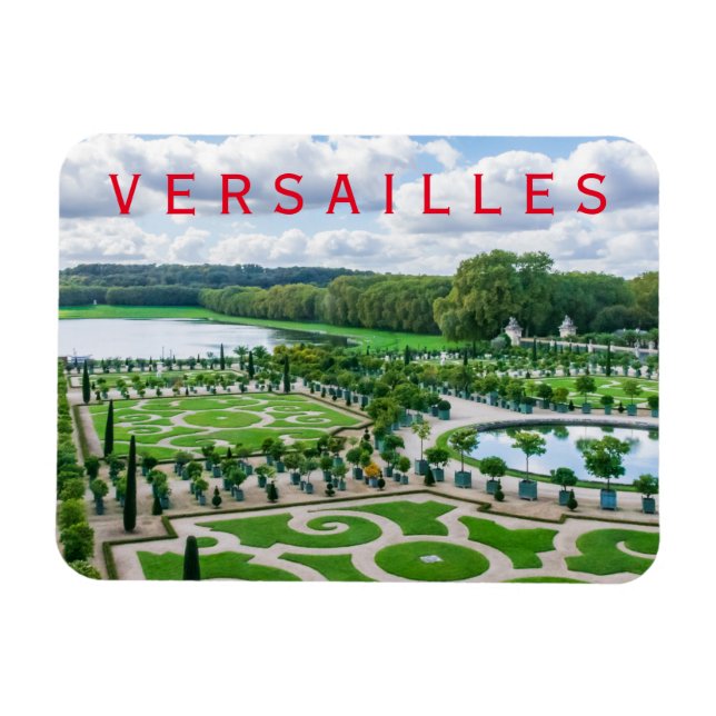 Versailles Palace Gardens Kühlschrankmagnet Magnet (Horizontal)